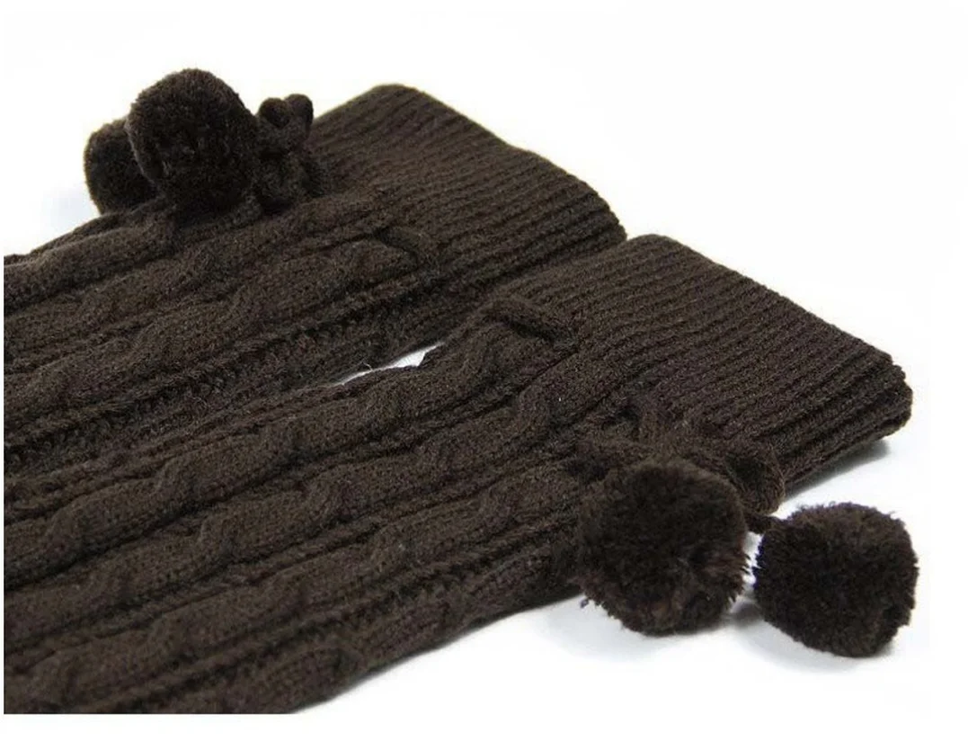 Thigh High Over Knee Long Socks Winter Leg Warmers Ankle Womens Stretch Solid Twist Knitted Ladies Slouch Warm Boot Sock Female