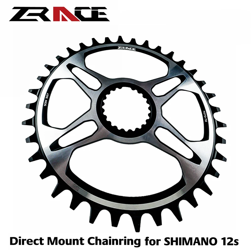 

ZRACE 12s 32T/34T/36T/38T Chainrings 7075AL for SHIMANO Direct Mount Crank FC-M9100 FC-M8100 FC-M7100 SM-CRM95 SM-CRM85 SM-CRM75