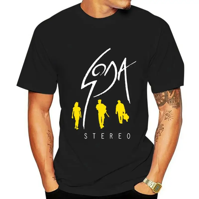 Camiseta de Soda Stereo Gustavo Cerati, Rock de los 80, playera