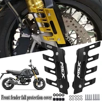 for honda grom125 2021 msx125 sf universal motorcycle accessories mudguard side protection front fender cover anti fall slider