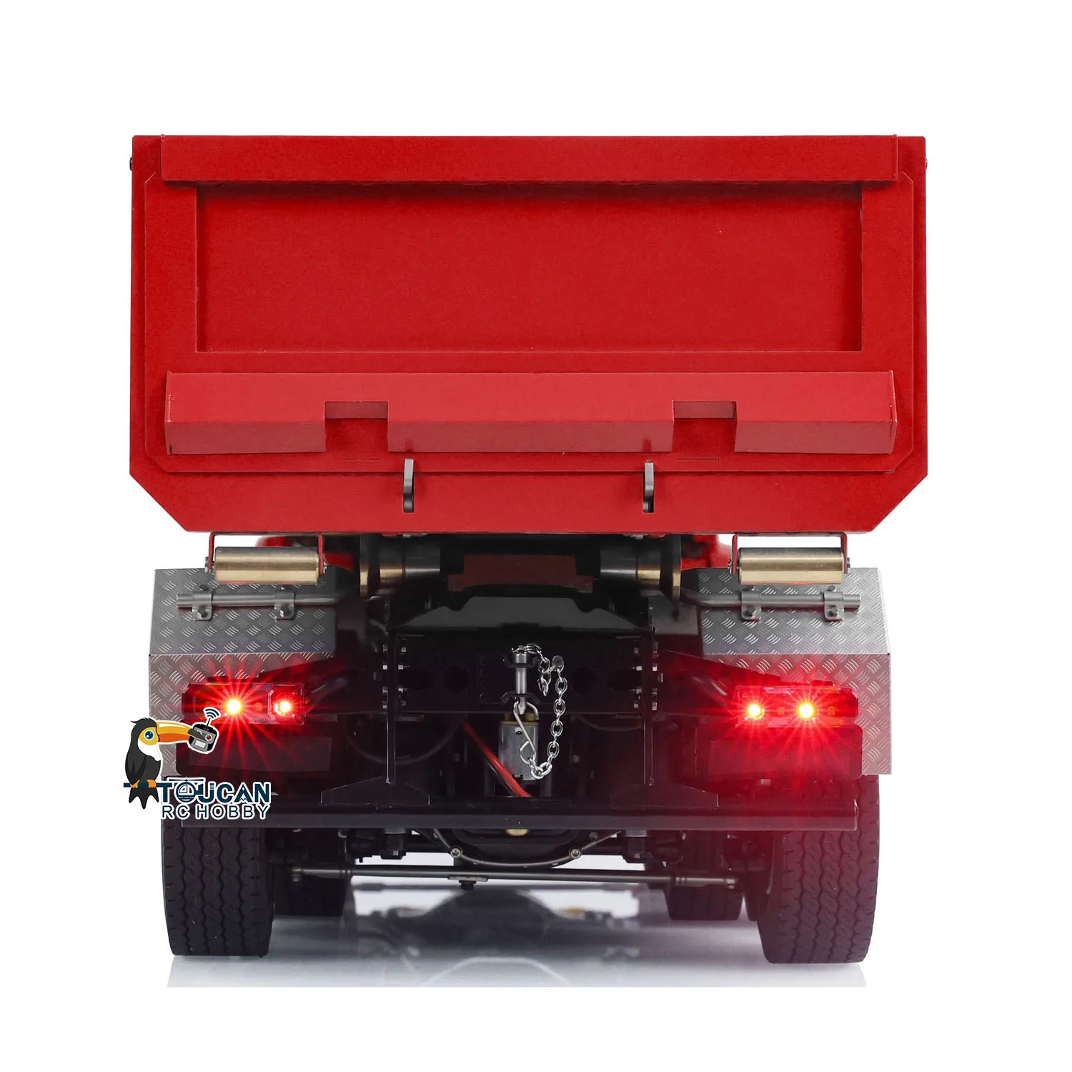 Игрушка 1/14 Металлический 8x8 RC Гидравлический самосвал с полным управляемый