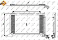 

Air conditioner radiator for 35245