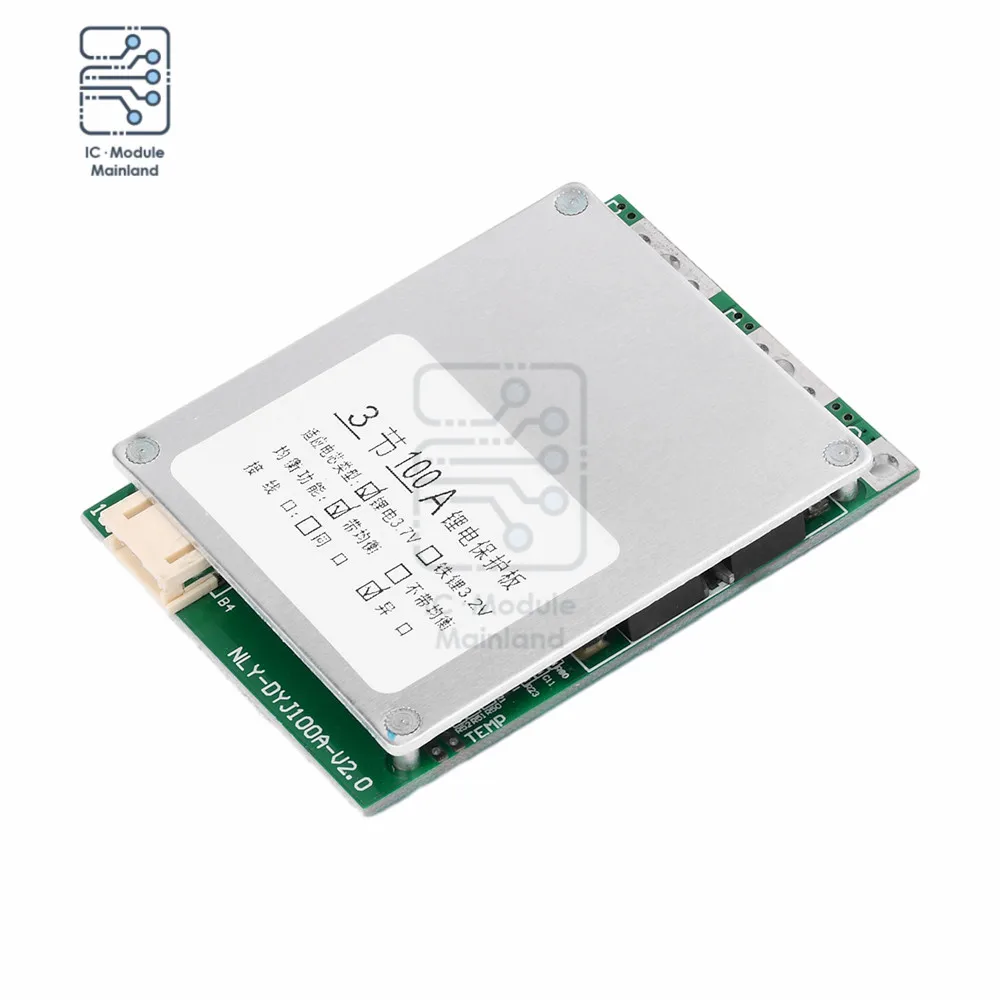 Аккумулятор 3S 16S 12 в 60 50 а 65 А постоянный ток 90-18650 пиковый батарея с защитной