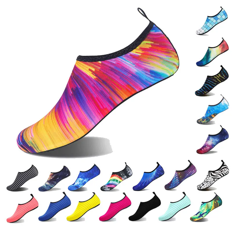 

Кроссовки унисекс легкие, Нескользящие, быстросохнущие, мягкие, для воды, пляжная обувь, для мужчин и женщин, большие размеры