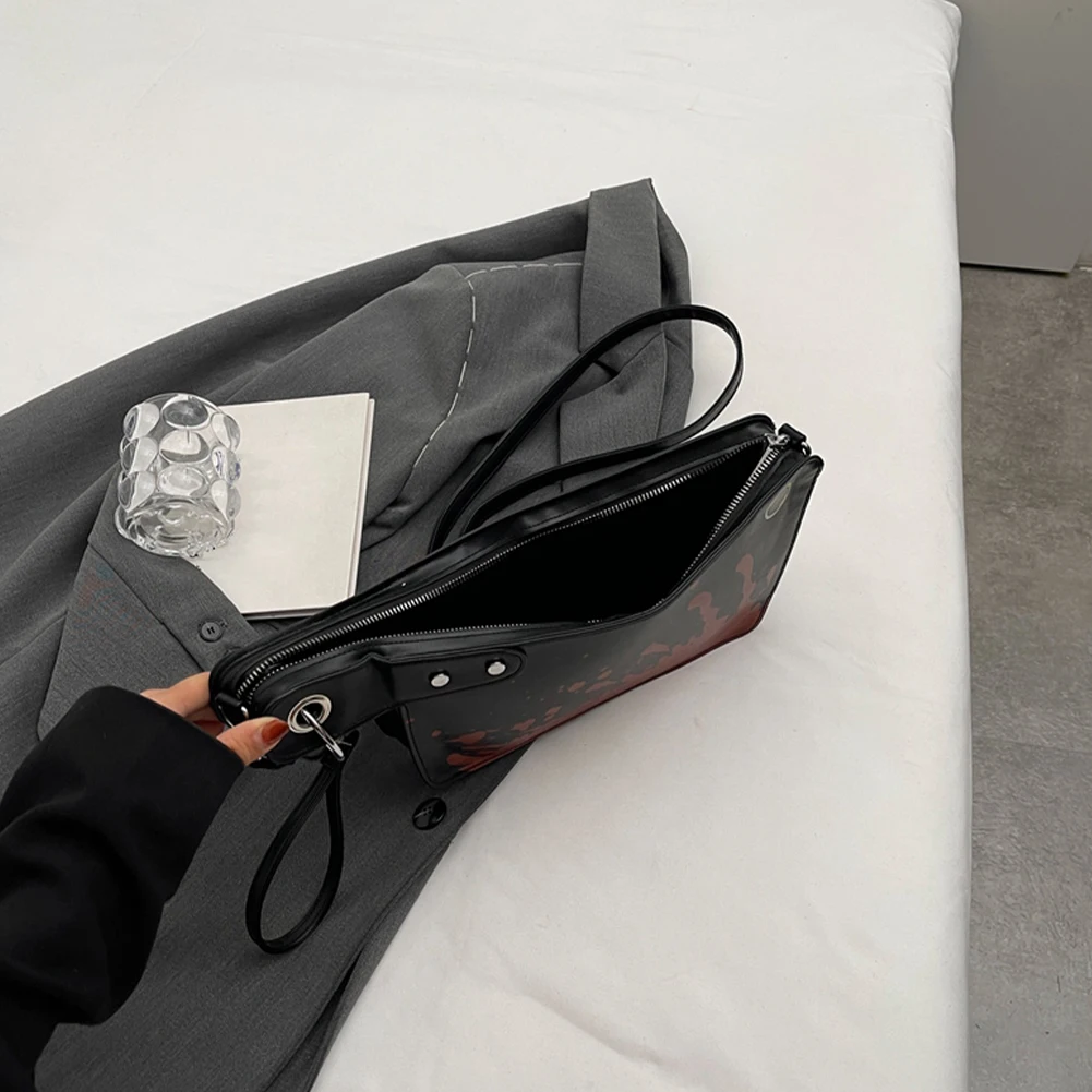 Женская сумка через плечо из искусственной кожи кровавый ранец с регулируемым