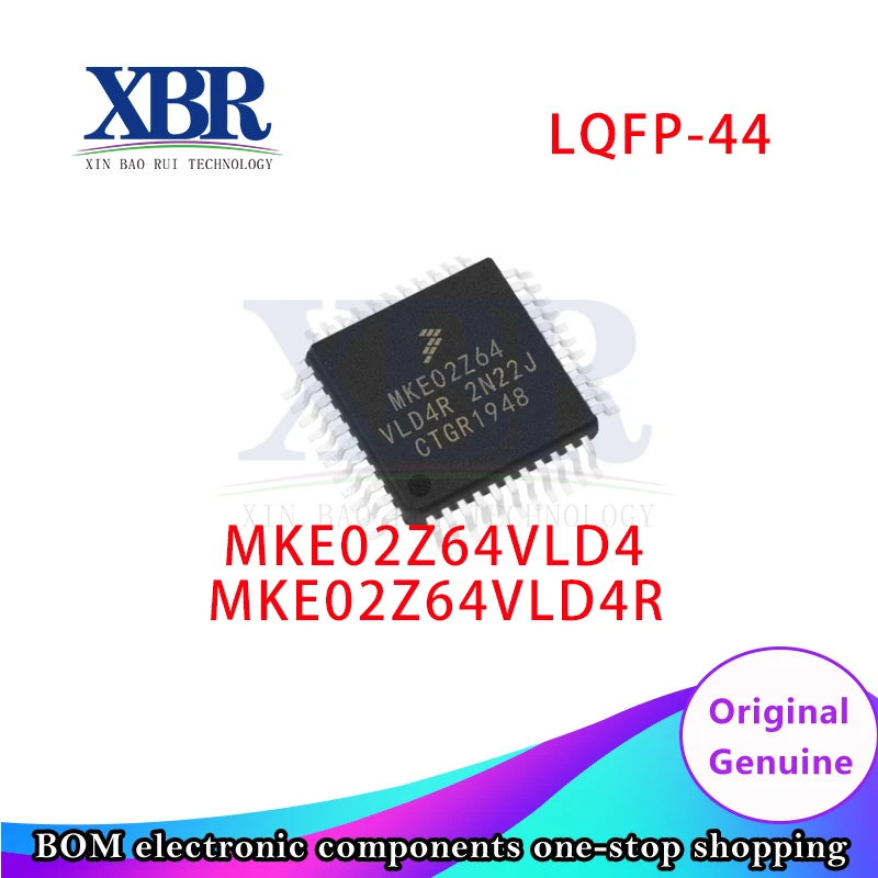 

5 Pieces MKE02Z64VLD4 MKE02Z64VLD4R LQFP-44 New Original 100% Quality