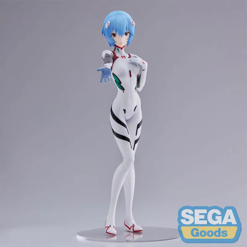 Eva White Combat Model Collectible Genuine Figurine Sega Toys