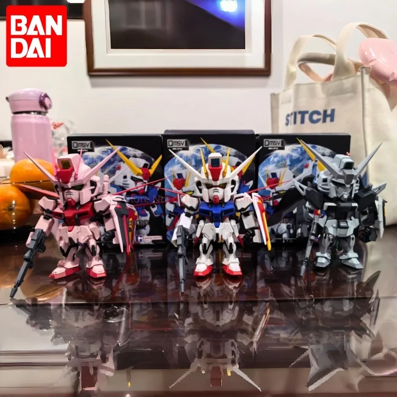Фото Коллекционная фигурка Bandai Qmsv Mini Strike Destiny Gundam Blind Box, модель Spring Manbo, для любителей аниме и коллекционеров №5