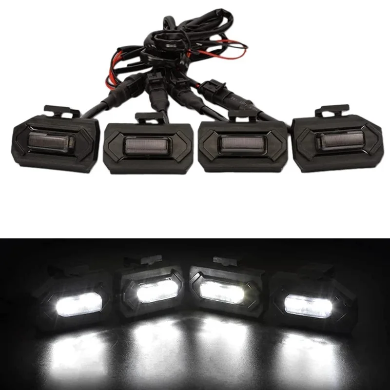 

1 комплект светодиодных передних фонарей для Toyota Tacoma TRD Sport 2020-22 Offroad Raptor, решетка, индикаторная лампа для колесной арки