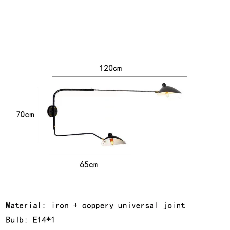 

Настенные светильники DaWn в стиле «Паук» IWP