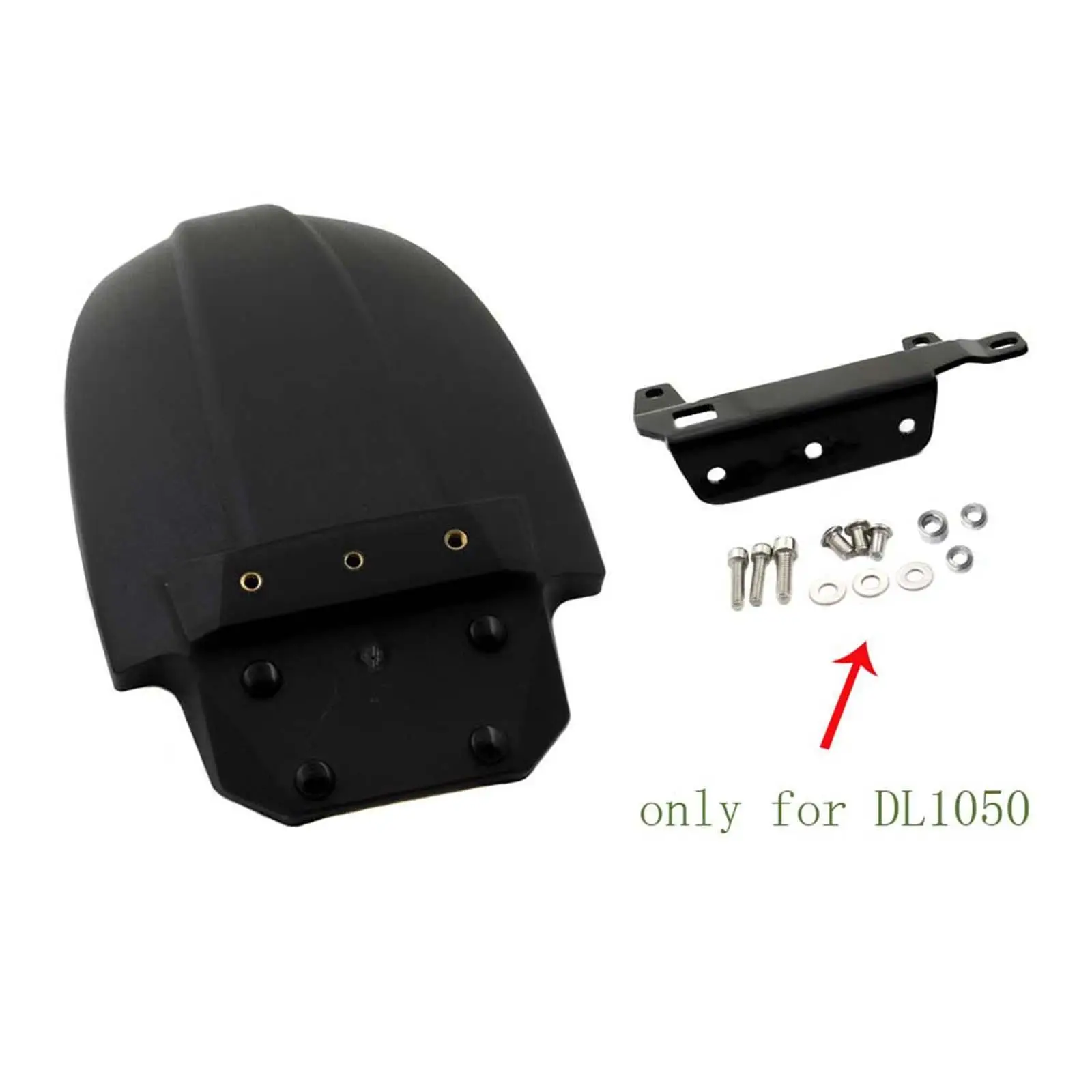 

Rear Cover Front Extender High Quality Supplies Protective Guard for Suzuki V-Strom DL1000 2016 2017 2018 DL1050 2020 Black