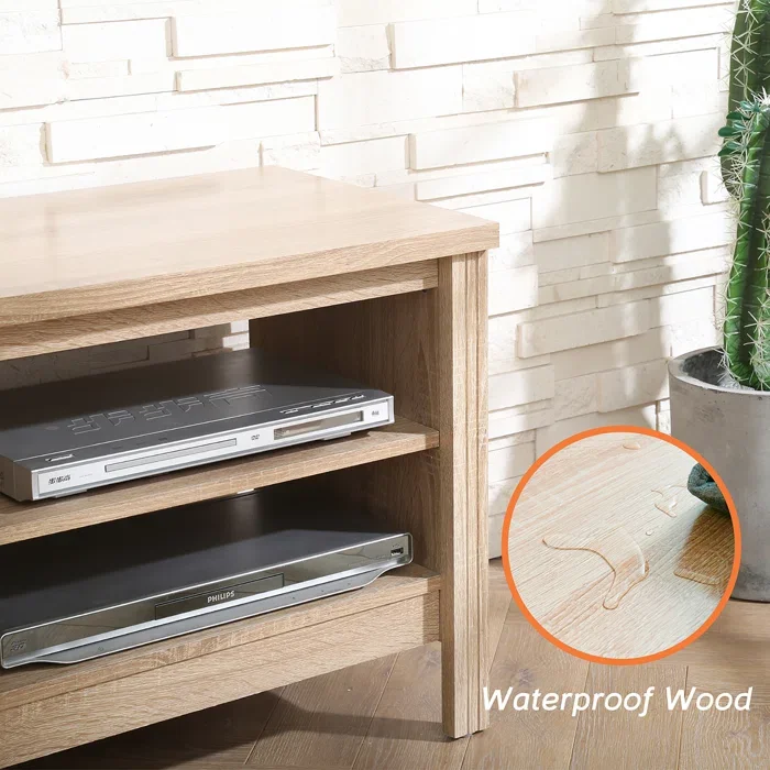 Фото Modernes TV-Rack Aus Holz Entwirft Einfache TV-Möbel Aus Massivem Eichenholz №2