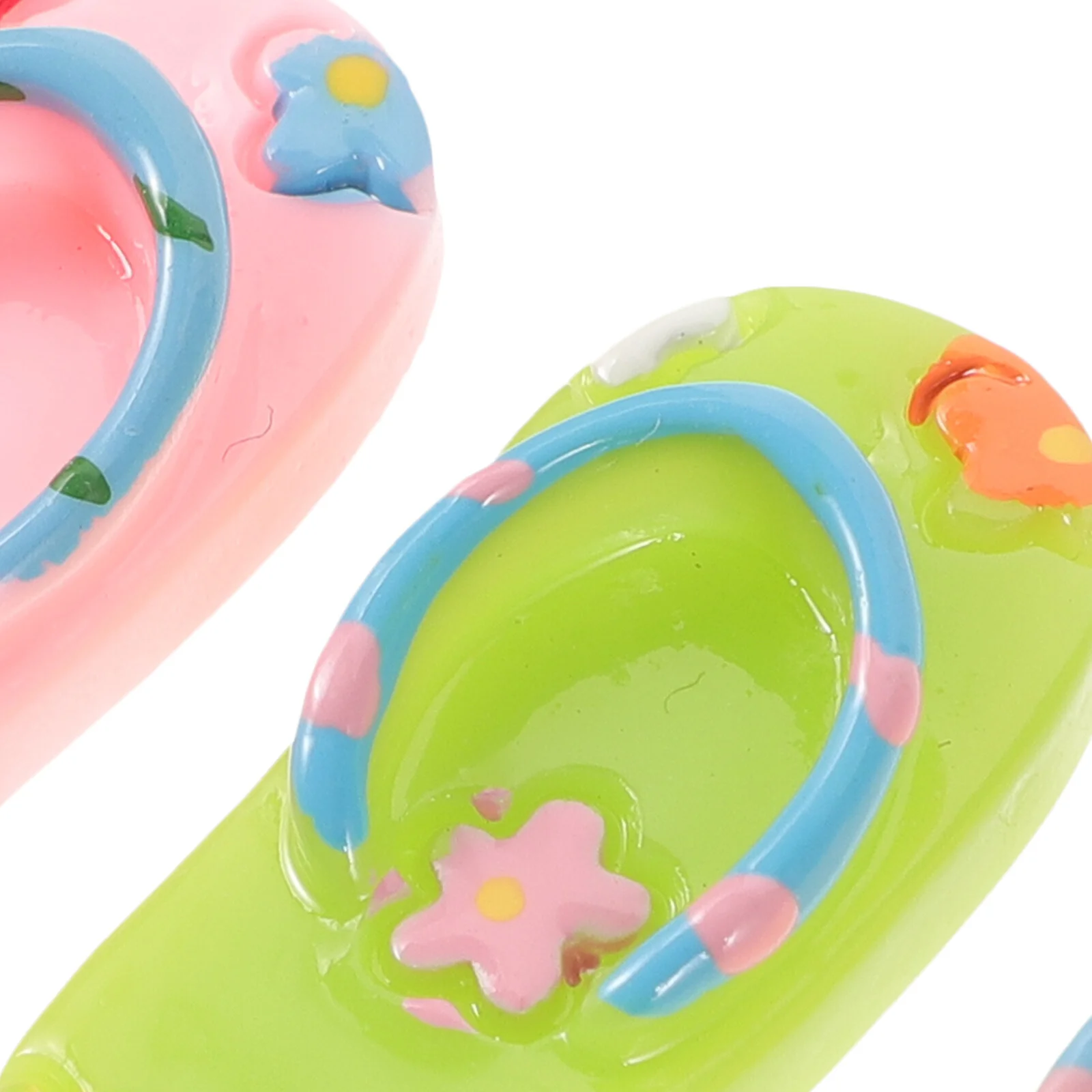 12 Pcs Accessories Kid Slippers Charms Jewelry Making Cartoon DIY Decorate Earring Resin Crafts Child