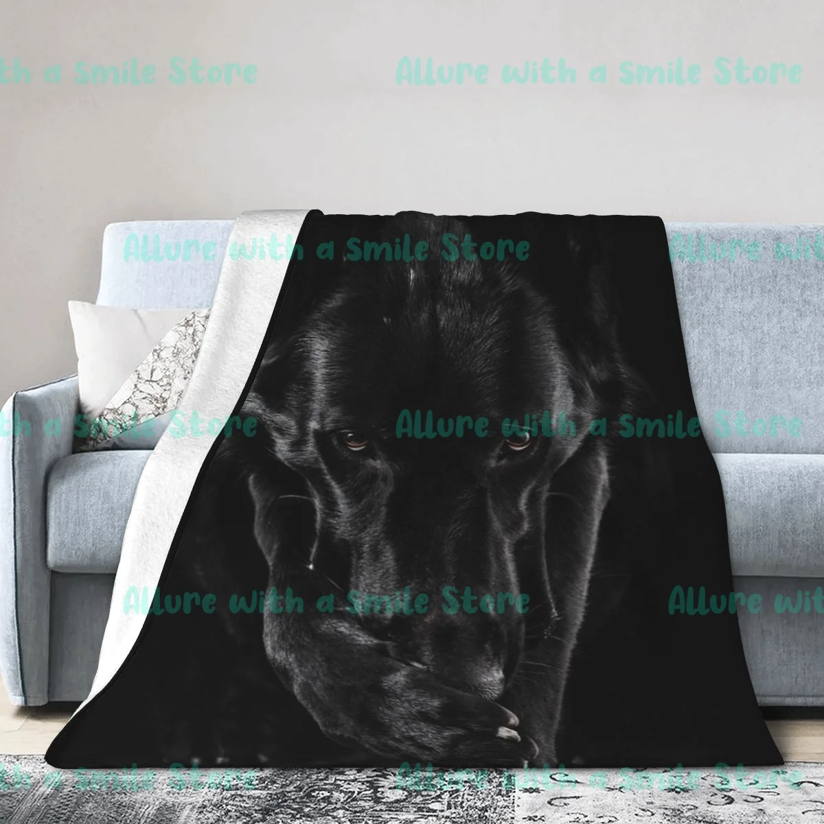 

3D German Shepherd Dogs Printed Blankets soft Flannel throw Blankets Bed Throw Cartoon animal Bedspread Sofa bedding cover Gifts