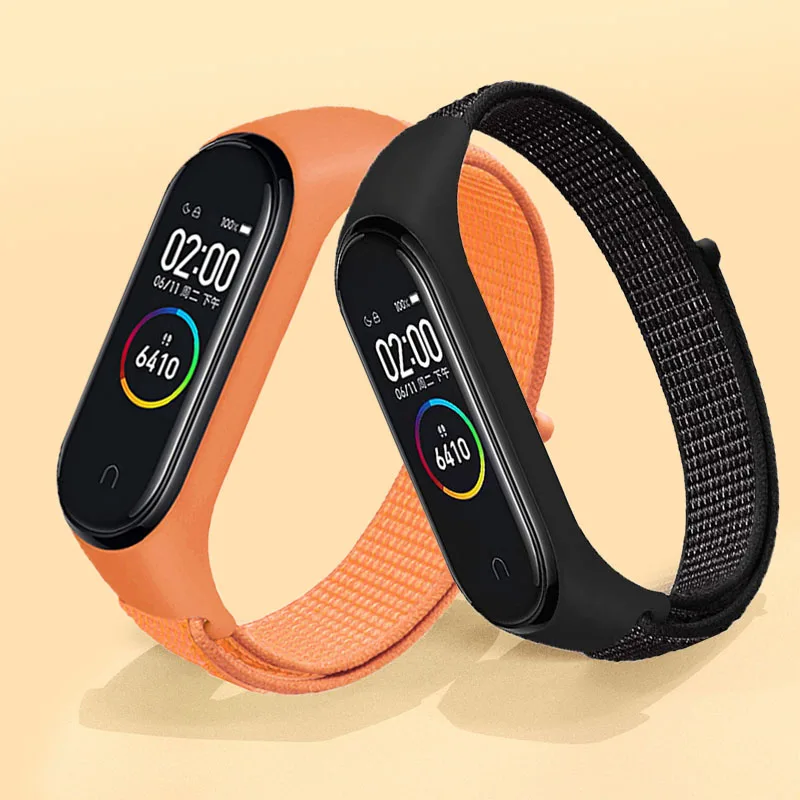 

Ремешок нейлоновый для Xiaomi Mi Band 7, сменный Браслет для Mi Band 4, умные часы для Xiaomi Mi Band 6 5 4 3
