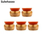 Корейский концентрированный женьшень обновляющий крем пробы 5 мл * 5 шт увлажняющий крем для лица Омолаживающая питательная и женьшеневая маска