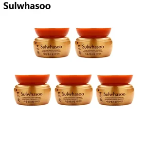 Корейский концентрированный женьшень обновляющий крем пробы 5 мл * 5 шт увлажняющий крем для лица Омолаживающая питательная и женьшеневая маска