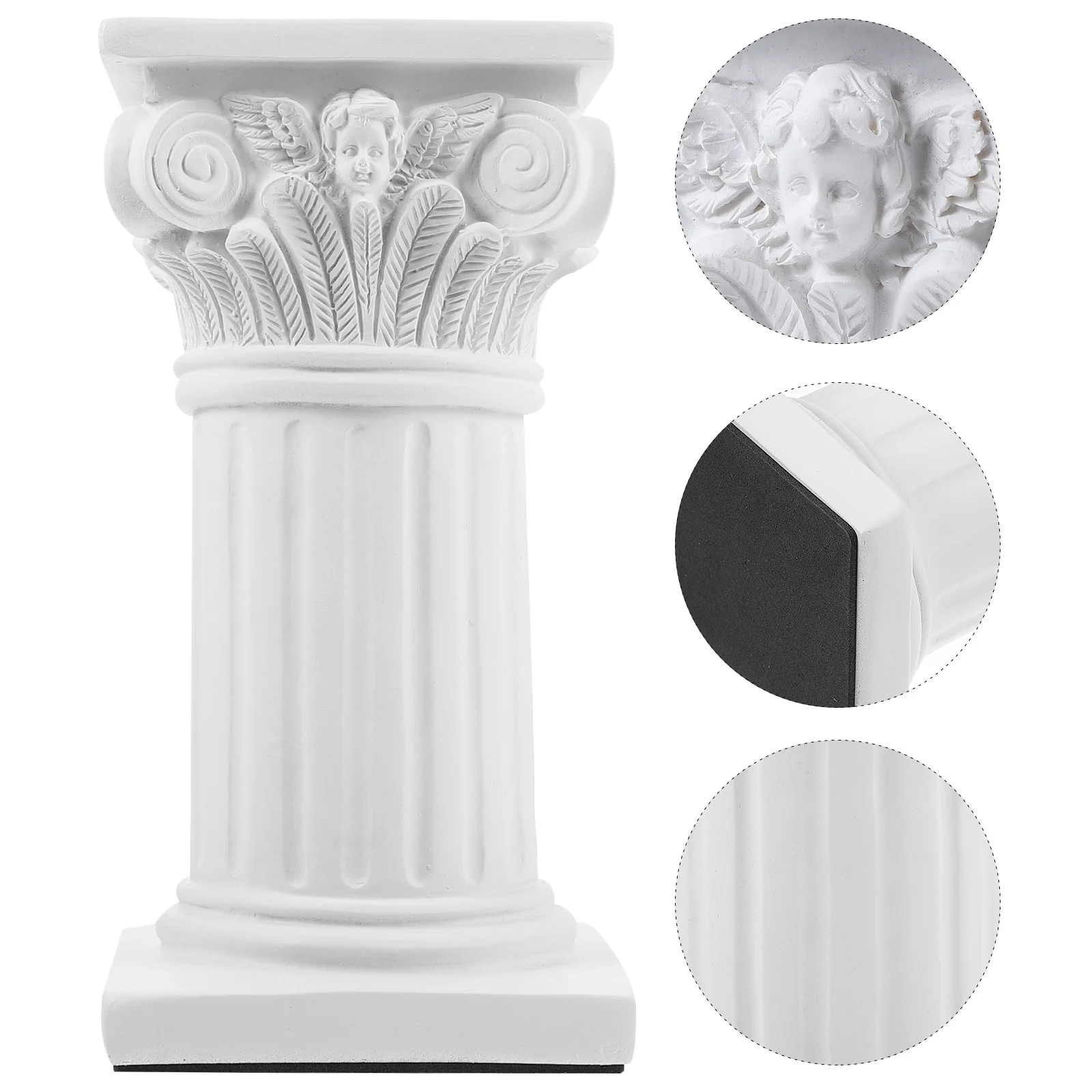 

Roman Greek Pillar Column Statue Columns Pillars Decor Stand Resin Figurine Decoration Statues Cake Sculpture Ornament Holder