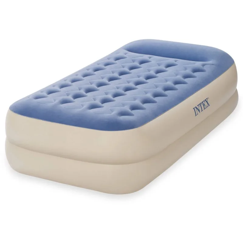 

Blow up mattress 18" Dura-beam Standard Raised Pillow Rest Air Mattress - Twin (Pump Not Included)