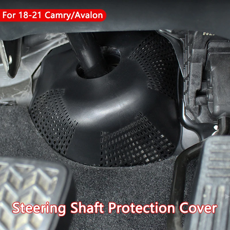 

Car Steering Shaft Protective Cover Cab Steering Shift Decorative Trim Fits For Toyota Camry 2018 2019 2020 Interior Accessories