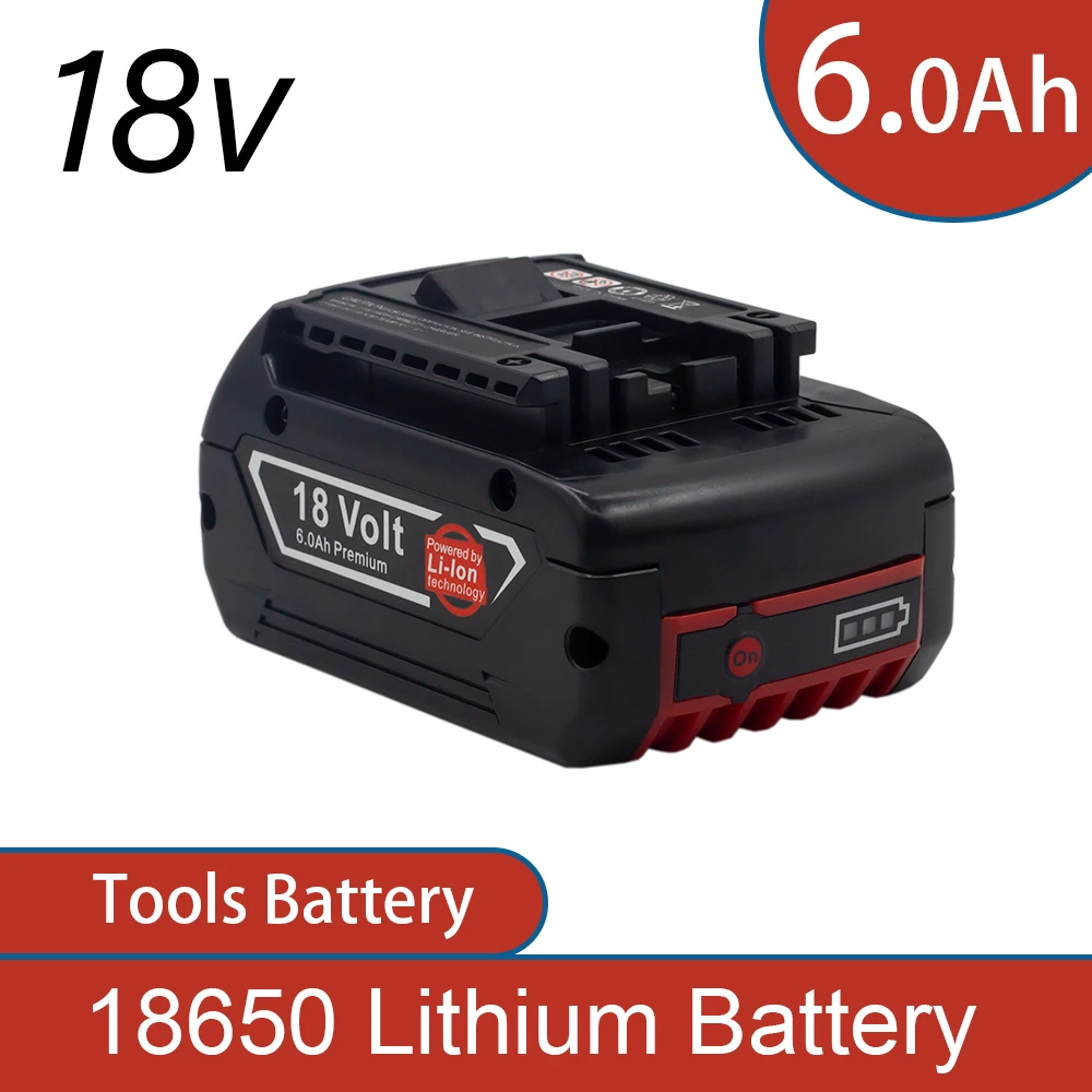 

Nova 18v 6.0Ah battery for Bosch 18v 6000mah rechargeable battery BAT609 BAT618 BAT614