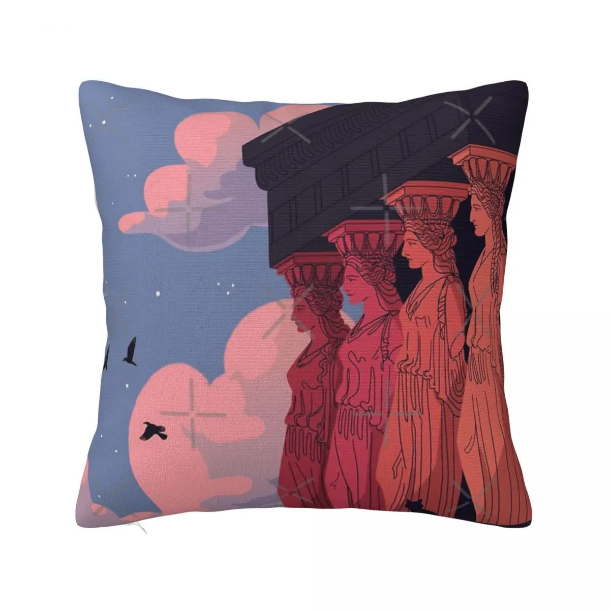 Caryatids в сумерках наволочки для дивана подушка Декоративные Чехлы подушек