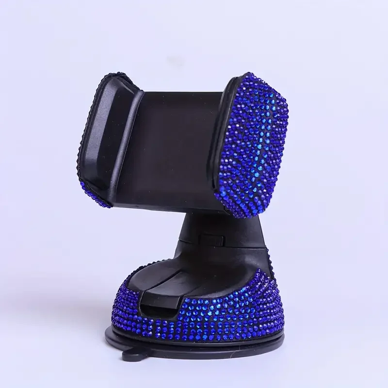 

Автомобильный держатель для мобильного телефона со стразами и кристаллами, крепление для телефона, розовое гибкое настольное крепление-подставка, блестящие автомобильные аксессуары для интерьера для женщин
