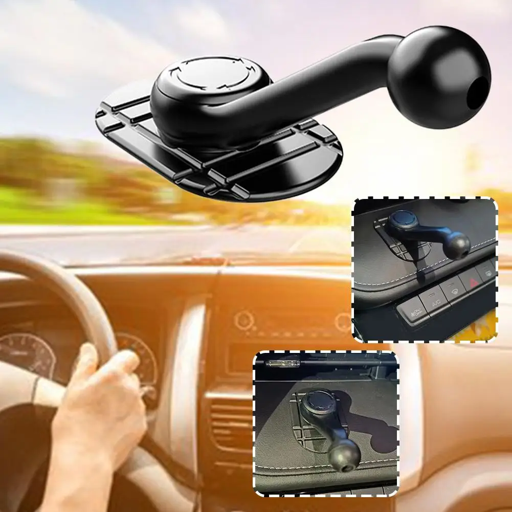 

Автомобильная приборная панель с фиксированным кронштейном для фотоаппарата, видеорегистратора, клеевой держатель для приборной панели автомобиля, фиксирующий стеллаж S6Z4