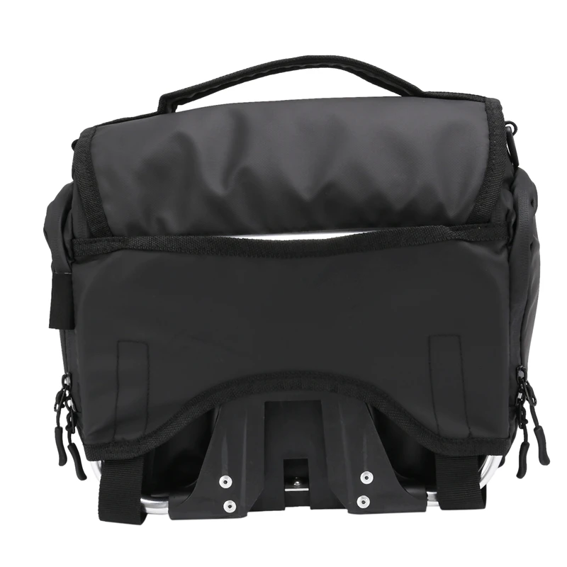 Велосипедная Передняя сумка рюкзак с подставкой и дождевиком для Brompton складной