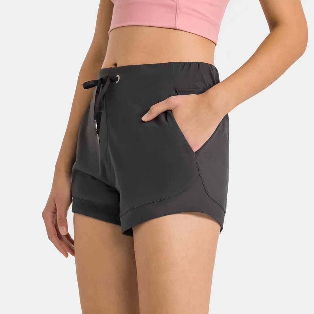 

NWT 2022 Tummy Control Yoga Shorts Capris for Women with Phone Pockets Workout Running Sports Shorts with Pockets