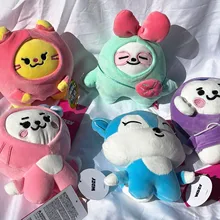 귀여운 한국 아이돌 그룹 ITZY WDZY 리아 류진 유나 봉제 인형, 팬 연인 성인 인형, 어린이 선물, 20cm
