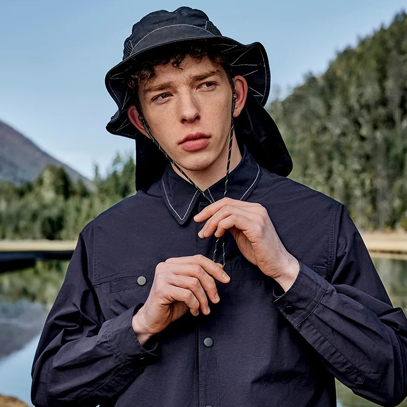 Naturehike УФ-защита UPF50 + Рыбацкая шляпа Летняя уличная для кемпинга и пешего туризма