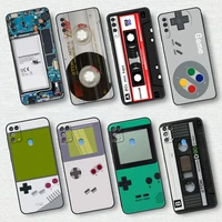 music retro vintage camera cassette case for samsung galaxy a50 a10 m31 a70 a30 a20e a40 a10s m30s m51 f42 5g soft phone cover