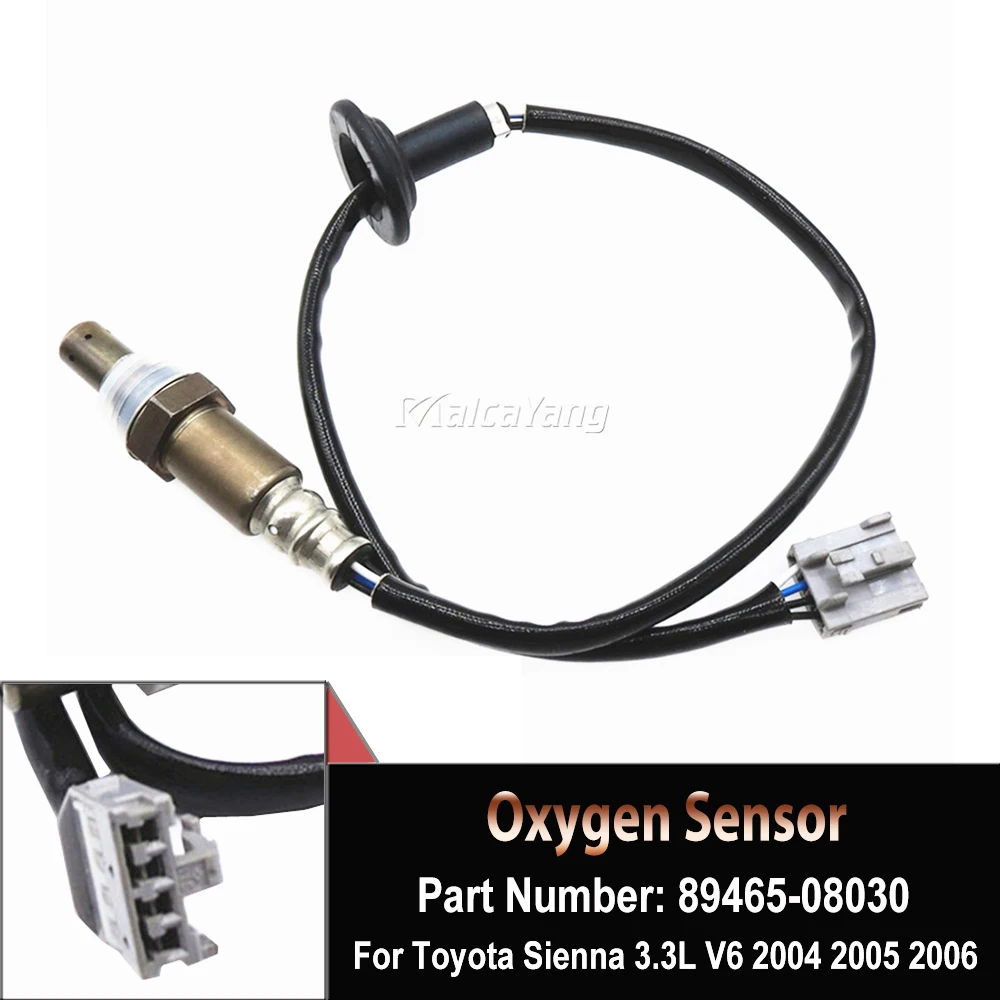 

Новый задний датчик соотношения кислорода воздуха и топлива для 2004-2006 Toyota Sienna 89465 л V6 08030-689465 08030-