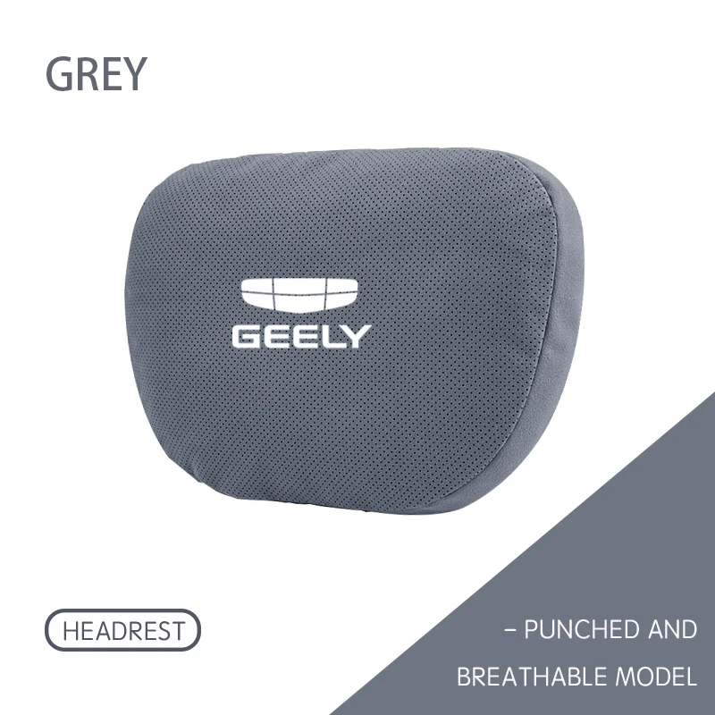 

Для Geely Coolray Gx3 Pro Monjaro Tugella Emgrand Preface аксессуары для ключей автомобильный подголовник подушка для шеи автомобиля подушка для шеи поясная подушка