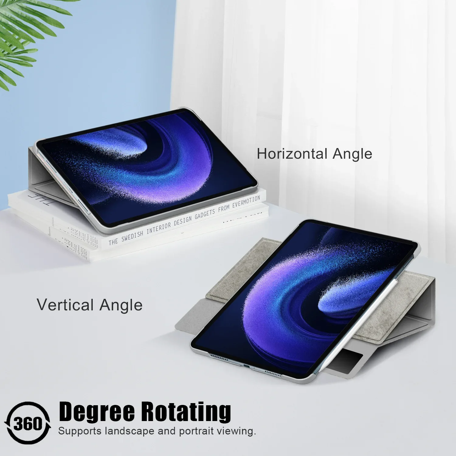 Чехол для планшета Xiaomi Pad 6 складной смарт-чехол из искусственной кожи Mipad Xaomi Mi Pro 11