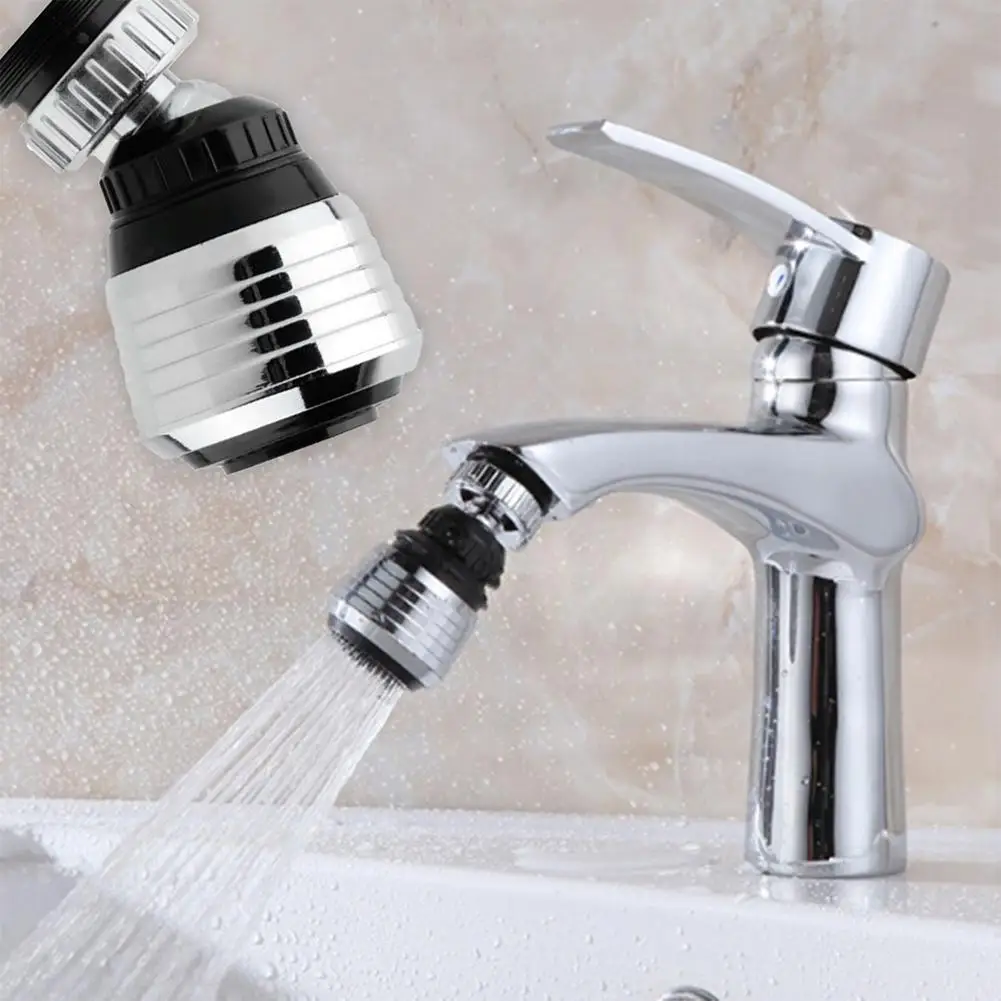 

360 Rotatable Adapter Sprayer Water Saving Tap Aerator Diffuser Faucet Nozzle Filter Water Filter Head Kitchen Faucet Bubbler