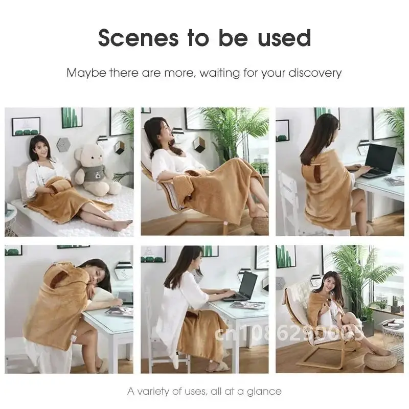 Электрическое одеяло USB теплый обогреватель для кровати термостат внешний