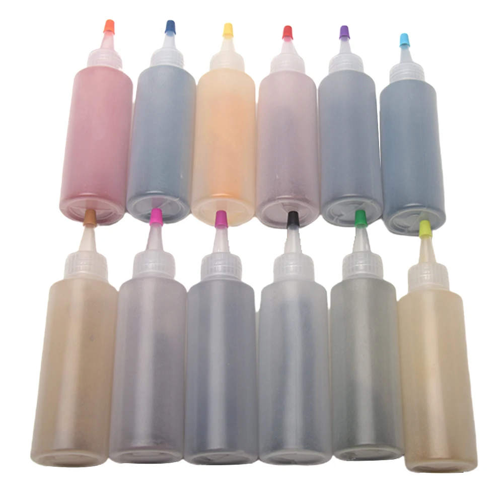 

12pcs 3pcs Tie Dye Kit Clothing Graffiti Permanent Textile Paints Accessories Pigment Craft Fabric Jacquard DIY Colorful Spiral