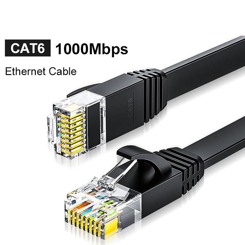 

Ethernet Cable Cat6 Lan Cable 1m 2m 3m 5m 10m 15m UTP RJ45 Network Patch Cable For PS PC Internet Modem Router
