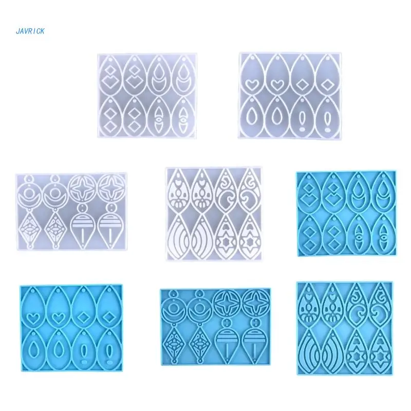 

Форма для отлива ювелирных изделий, формы в форме слезы, форма для смолы, серьги, подвески, силиконовые формы для рукоделия «сделай сам»