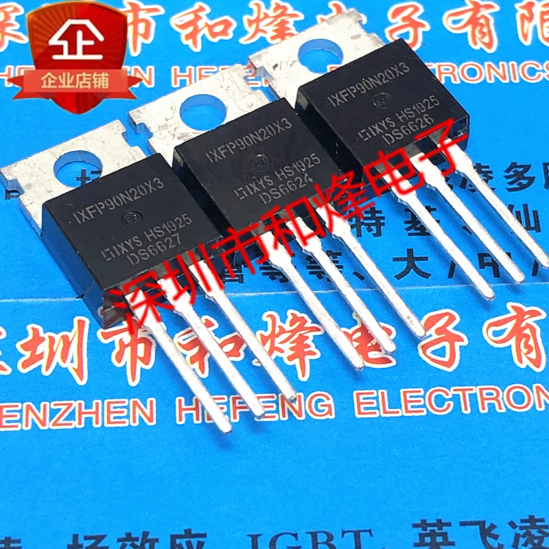 

10pcs 100% orginal new IXFP90N20X3 TO-220 200V90A