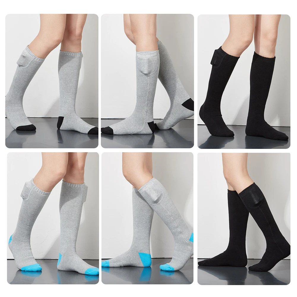 2200mAh Winter Heated Socks Thermal Heating Foot Thermosocks Men's Women's Warmer Electric Socks Warm Socks for Cycling Ski