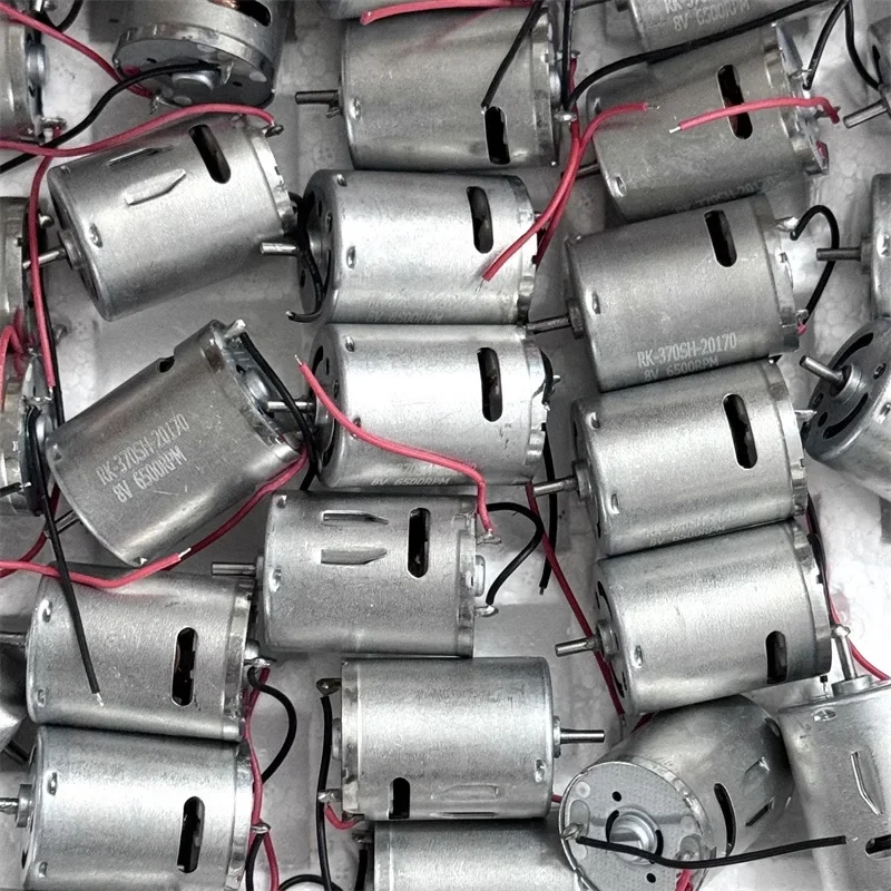 RK-370SH-20170 Mini 370 электродвигатель постоянного тока 5 В 6 в 8 12 9600 об/мин микро 24 мм