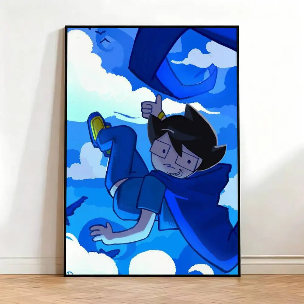 Фото Постер «Аниме H-Homestuck» высокого качества, эстетичное украшение для общежития и гостиной, настенные наклейки, подарок №2