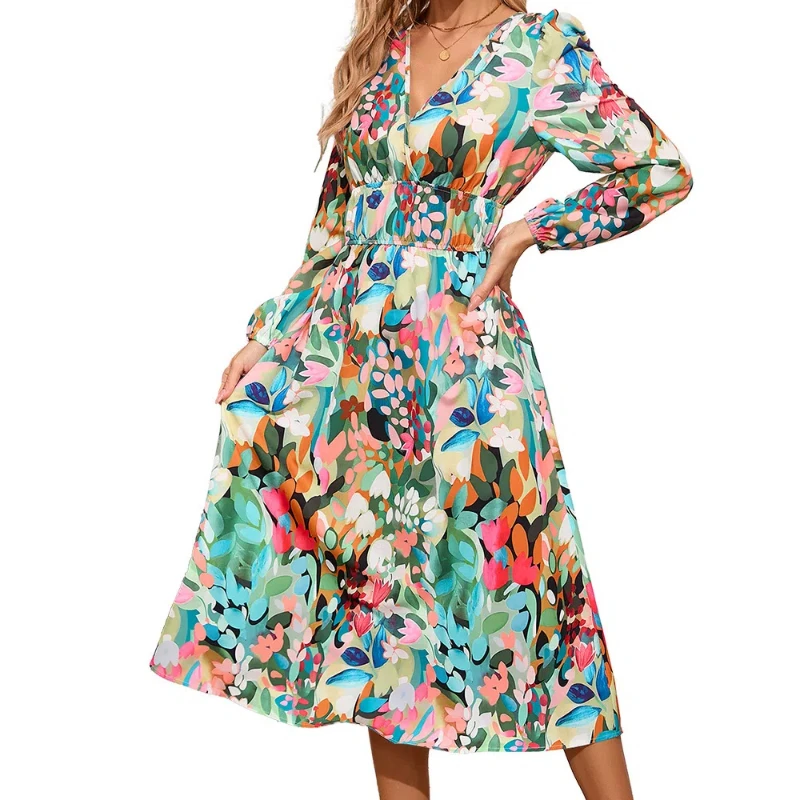 Женское облегающее платье Han Yige в европейском и американском стиле с длинным