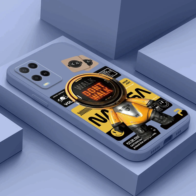 Чехол для телефона OPPO K5 K10 K10X K9 K9S K9X R17 R9 PLUS R9S астронавт желтый