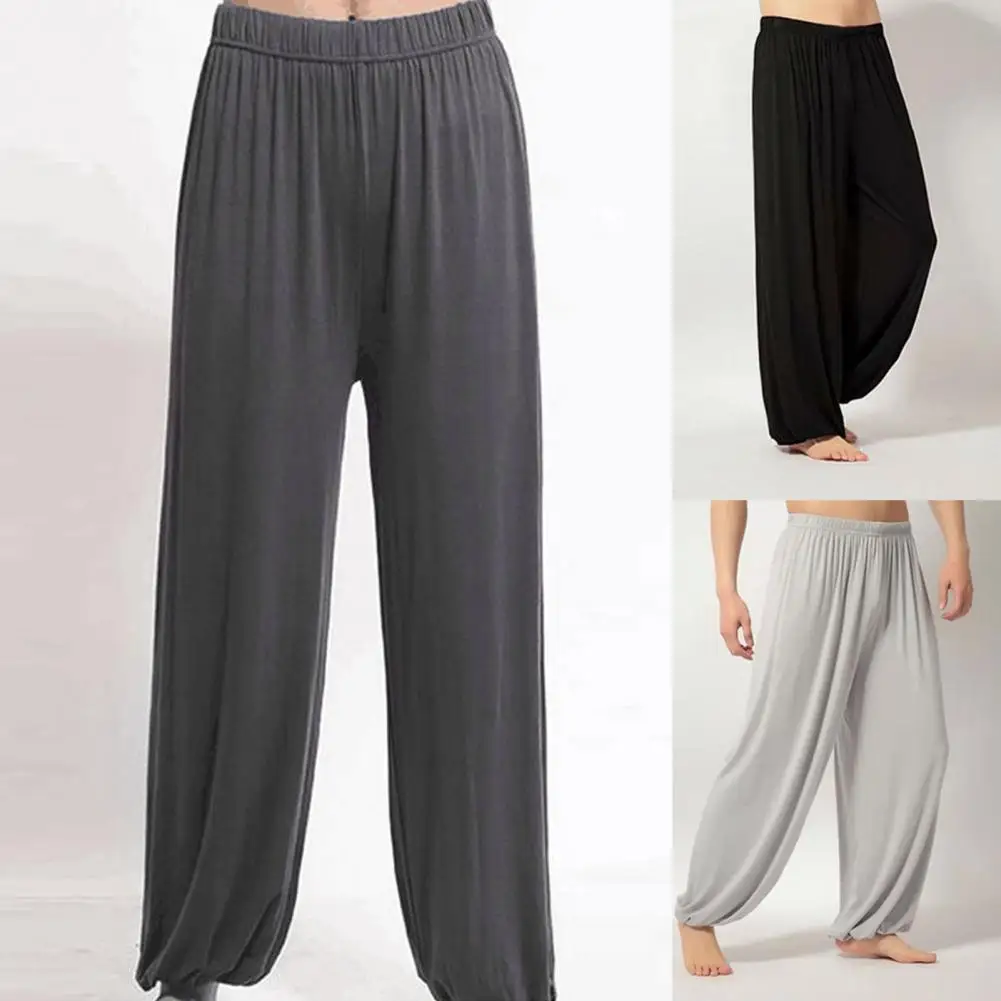 

Trendy Spring Sweatpants Mid Waist Loose Long Casual Spring Trousers