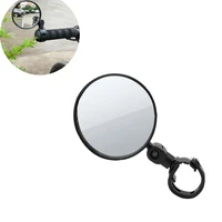 1 pcs bicycle handlebar rearview mirror road bike adjustable reflector motorcycle side mirror riding round mirror bike accessory
