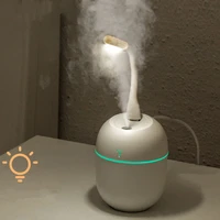 ultrasonic mini air humidifier 220ml aroma essential oil diffuser usb fogger mist maker with led night lamp for home car